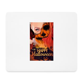Happy Halloween - Mousepad (Querformat) - Weiß - Vorne