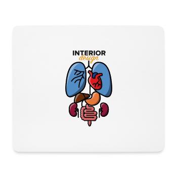 Interior Design - Mouse Pad (horizontal) - white - Front
