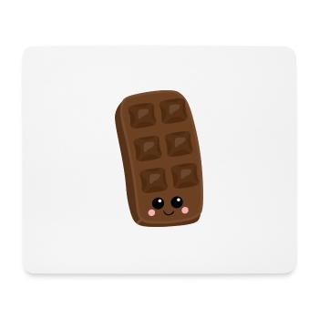 Chocolate - Mouse Pad (horizontal) - white - Front