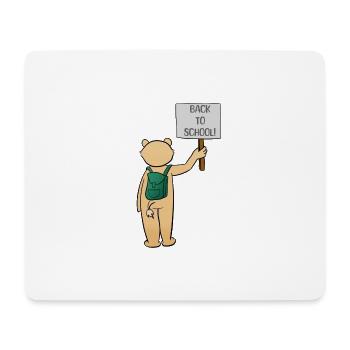 Back to School - Mouse Pad (horizontal) - white - Front