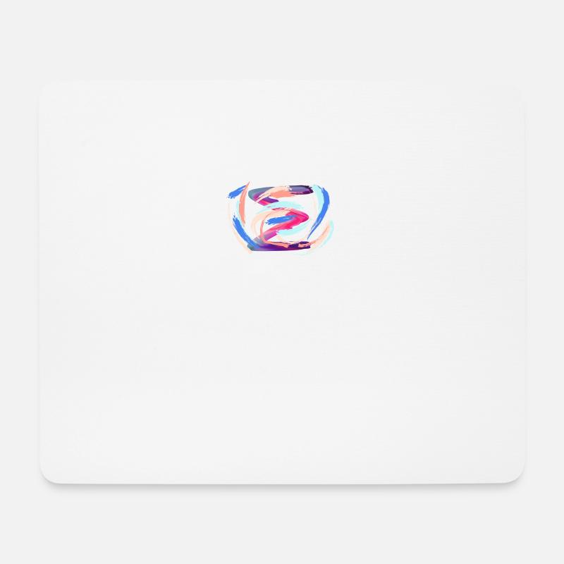 Buchstabe "M" - Mousepad (Querformat) - Weiß