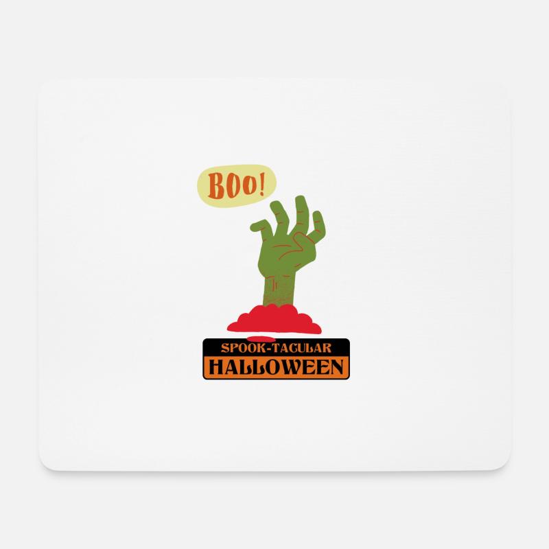 MASO - GRUSELIGE HAND HALLOOWEEN MARBOSSTA - Mousepad (Querformat) - Weiß
