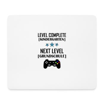 Einschulung - Mousepad (Querformat) - Weiß - Vorne