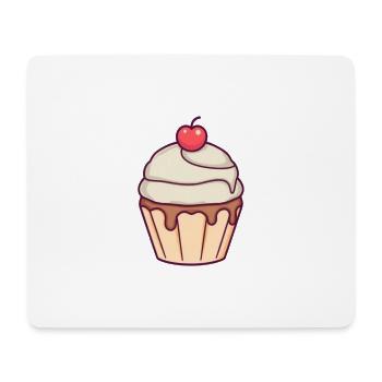 Cupcake backen, Bäckerei, Konditorei - Mousepad (Querformat) - Weiß - Vorne