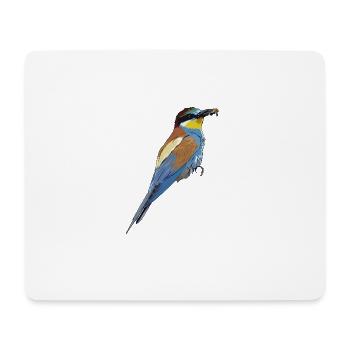 b i r d691 - Mousepad (Querformat) - Weiß - Vorne