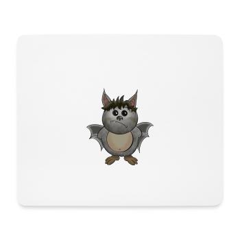 Tribas la petite chauve-souris - Tapis de souris (format paysage) - blanc - Devant