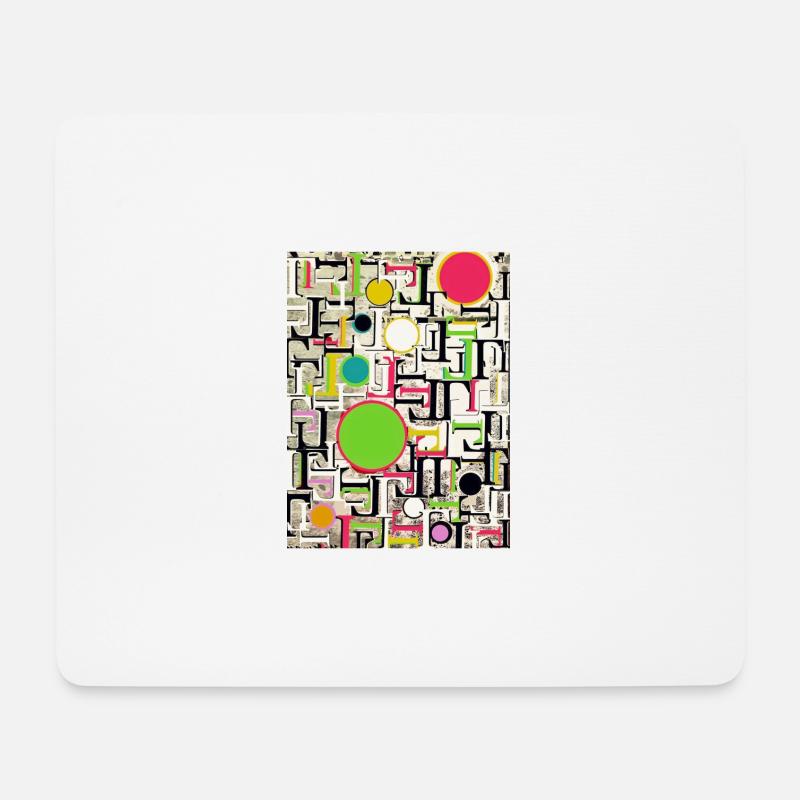 L Vispo1 LOVE - Mousepad (Querformat) - Weiß