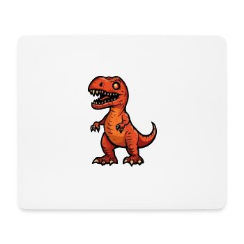 Dinosaur T-Rex Halloween Funny - Mouse Pad (horizontal) - white - Front