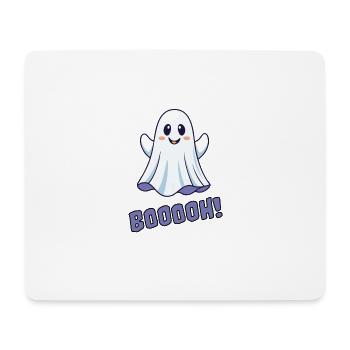 Cute Ghost - Mousepad (Querformat) - Weiß - Vorne