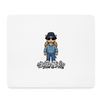 Sahara Drip Camel Streetwear - Mousepad (Querformat) - Weiß - Vorne