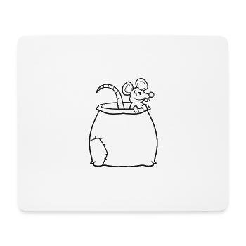 Sackrat | Sack rat | Marsupial - Mouse Pad (horizontal) - white - Front