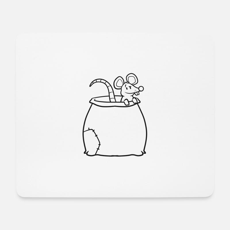 Sackrat | Sack rat | Marsupial - Mouse Pad (horizontal) - white