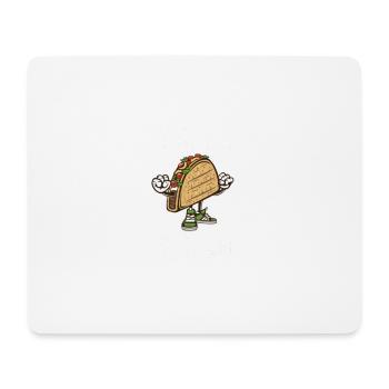 Vendredi taco - Tapis de souris (format paysage) - blanc - Devant