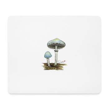 Grünspan-Träuschling - Mousepad (Querformat) - Weiß - Vorne