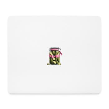 Just A Girl Who Loves Pickles - Pickle Lover - Mouse Pad (horizontal) - white - Front