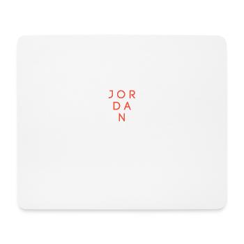 Jordan - Mousepad (Querformat) - Weiß - Vorne