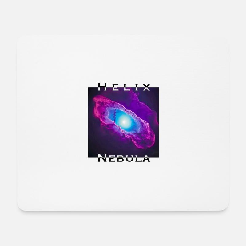 Helix Nebula - Mouse Pad (horizontal) - white