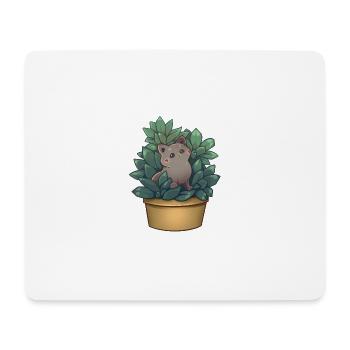 There's something in the bush! - Mouse Pad (horizontal) - white - Front