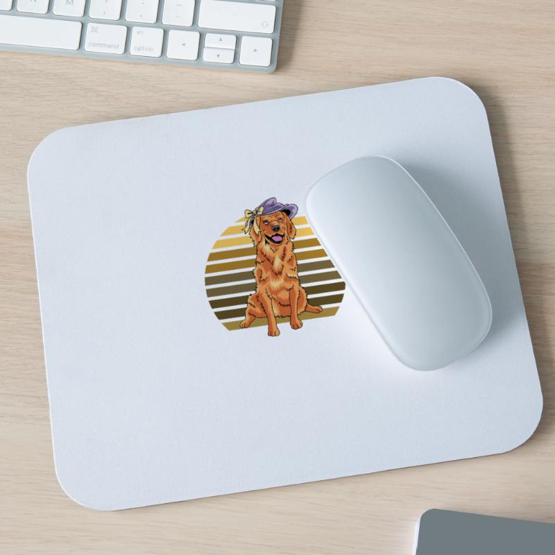 Vollzeithundmutter Hausfrau oder Mutter. Gift Mousepad (Querformat)