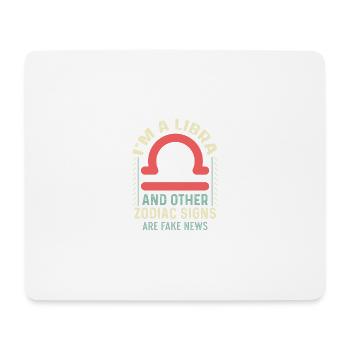 Fake News Open Person Cadeau - Tapis de souris (format paysage) - blanc - Devant
