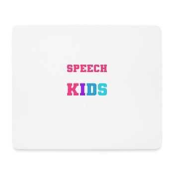 Children speaks back Physiotherapist gift - Mouse Pad (horizontal) - white - Front