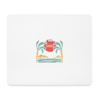 Maui Hawaii Strandliebhaber Gift - Mousepad (Querformat) - Weiß - Vorne