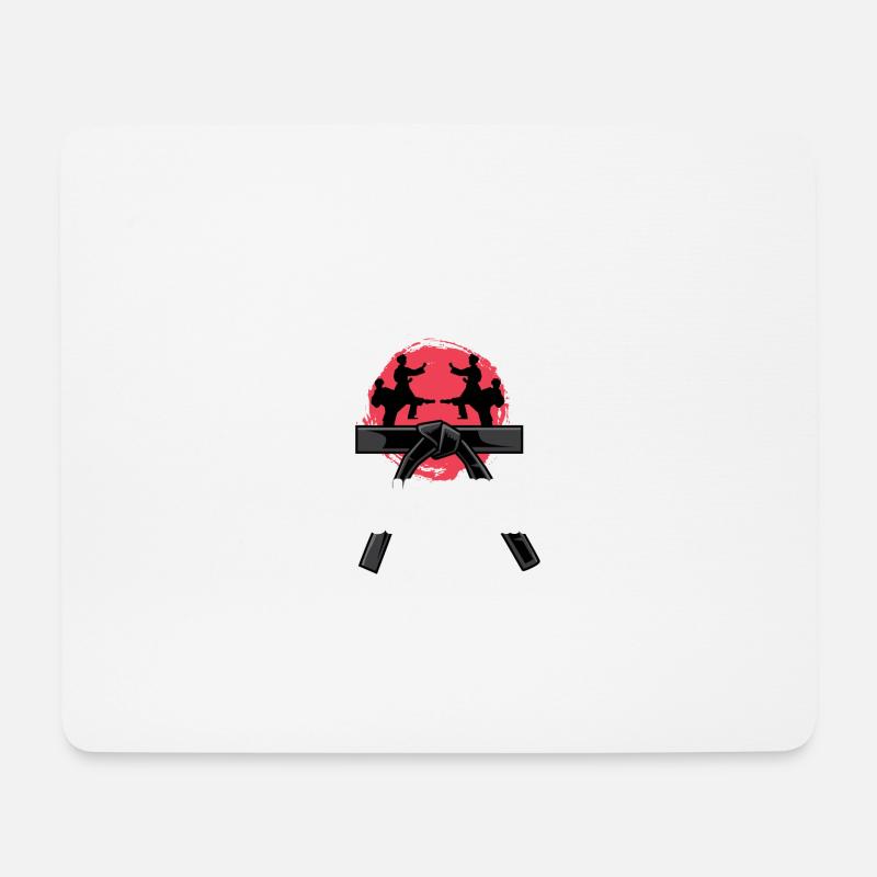 Was ist deine Supermacht? Karate Master Gift - Mousepad (Querformat) - Weiß