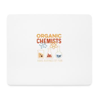 Alkynes of Fun Science Professor Gift - Mouse Pad (horizontal) - white - Front