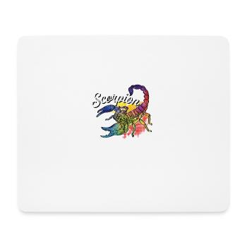 Horoskopzeichen Astrologe oder Tierkreiszeichen Fa - Mousepad (Querformat) - Weiß - Vorne