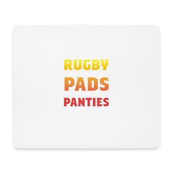 Serviettes pour culottes drôle de personne cadeau - Tapis de souris (format paysage) - blanc - Devant