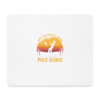 Lustige Fischerei Liebesstabentanz Delesseer Fisch - Mousepad (Querformat) - Weiß - Vorne