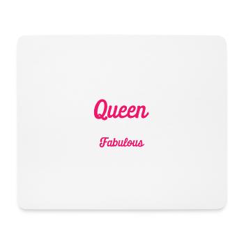This Queen Leaves 50 Fabulous 50th Bday Present - Mouse Pad (horizontal) - white - Front