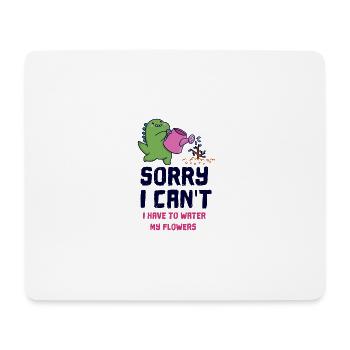 Gardening Sorry, I can't that - Mouse Pad (horizontal) - white - Front