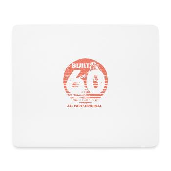 Gebaut vor 60 Jahren Vintage Quote Musikliebhaber - Mousepad (Querformat) - Weiß - Vorne