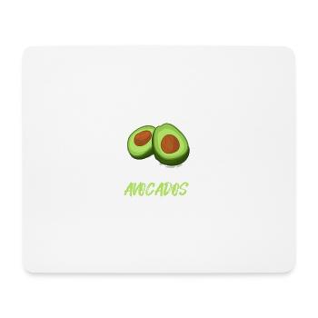 Avocado für Jungen Kinder Birnen Guac Avocados - Mousepad (Querformat) - Weiß - Vorne
