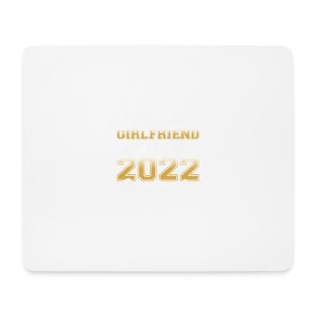 Stolze Freundin eines 2022 Absolvents für den Fami - Mousepad (Querformat) - Weiß - Vorne
