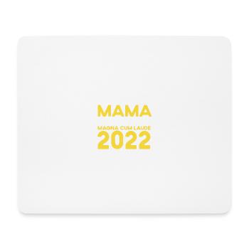 Proud Mama 2022 Magna laude Graduate Class vo - Mouse Pad (horizontal) - white - Front