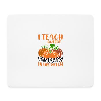 Enseignant Halloween Pré-K Enseignant Maternelle Le Plus Mignon - Tapis de souris (format paysage) - blanc - Devant