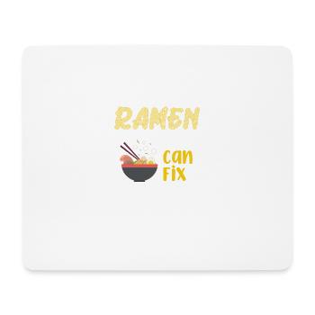 Ramen -Nudeln können alles reparieren - Ramen -Nud - Mousepad (Querformat) - Weiß - Vorne