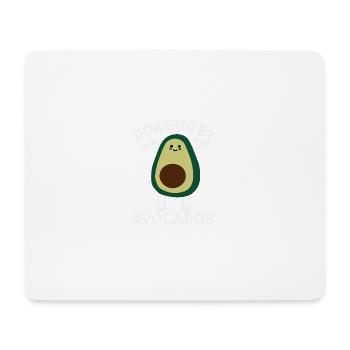 Driven by avocados quote for avocado love - Mouse Pad (horizontal) - white - Front