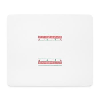Forget fig pudding I want biscuits Weihnac - Mouse Pad (horizontal) - white - Front