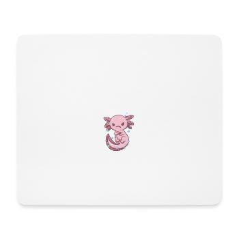Sieh ruhig aus, aber in meinem Kopf hat dich schon - Mousepad (Querformat) - Weiß - Vorne