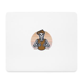 Seine viel zu Menschen außerhalb sarkastischer int - Mousepad (Querformat) - Weiß - Vorne