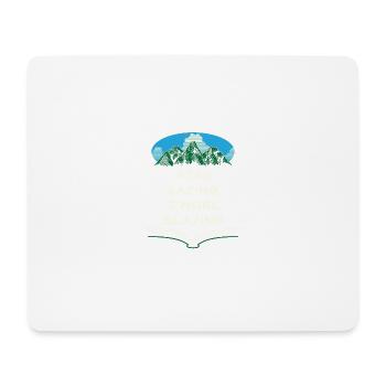 Star Blazing Smore Blazing Camping Friends Camper - Mouse Pad (horizontal) - white - Front