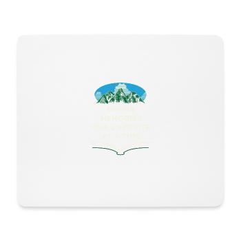 Drunk Memories Camping Beer Lovers Camp - Tapis de souris (format paysage) - blanc - Devant