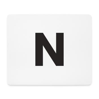 N - Mouse Pad (horizontal) - white - Front