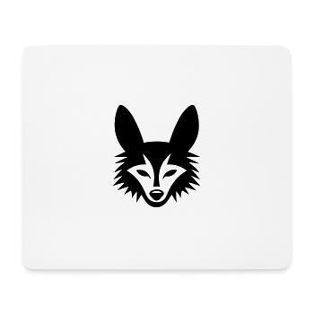 Fuchs - Mousepad (Querformat) - Weiß - Vorne