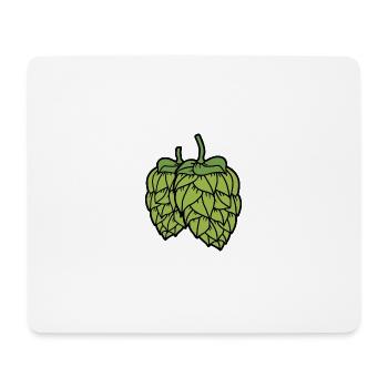Hopfen Bier Brauen Brauer Brauerei Alkohol JGA - Mousepad (Querformat) - Weiß - Vorne