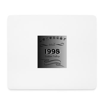 Legendär - Mousepad (Querformat) - Weiß - Vorne