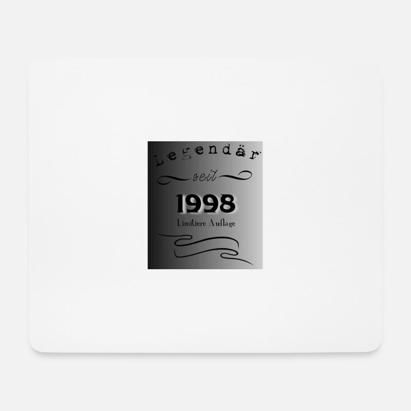 Legendär - Mousepad (Querformat) - Weiß
